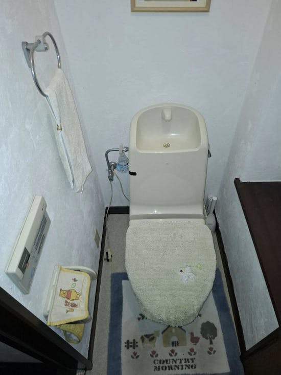 工事前　宮城県仙台市のお客様のトイレ交換工事