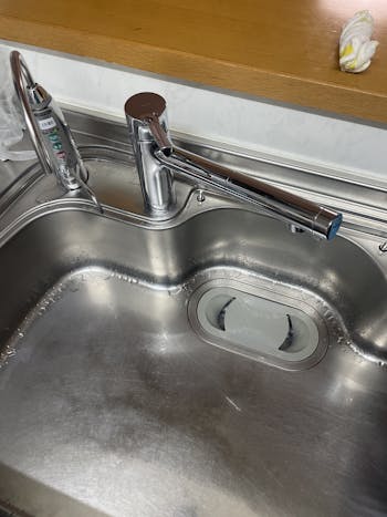 さいたま市西区のお客様のキッチン水栓工事
