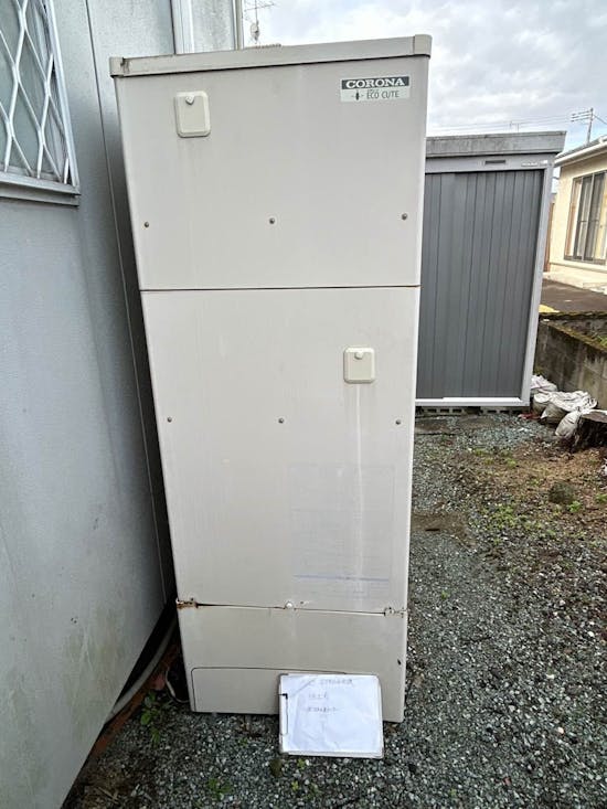 工事前　宮城県柴田郡のお客様のエコキュート工事