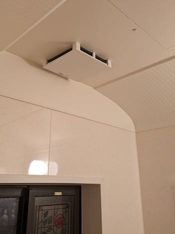 邑楽郡邑楽町のお客様の浴室換気扇交換工事