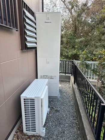 神奈川県横須賀市のお客様のエコキュート交換工事