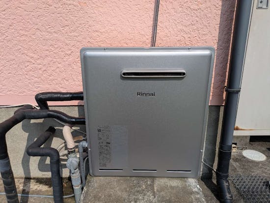 工事前　静岡県沼津市のお客様のガス給湯器交換工事