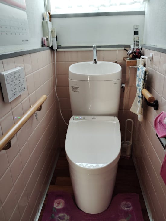 工事後　兵庫県のお客様のトイレ交換工事