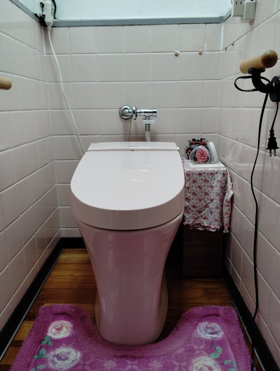 工事前　兵庫県のお客様のトイレ交換工事