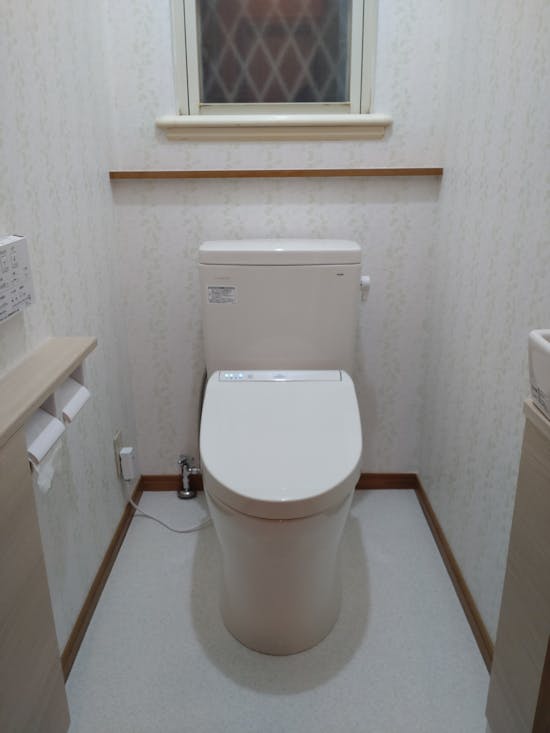 工事後　群馬県のお客様のトイレ工事
