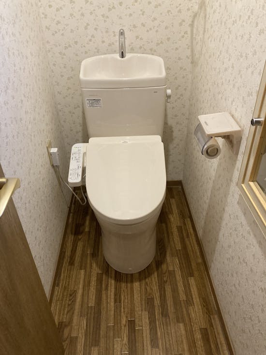 工事後 伊勢崎市のお客様のトイレ工事