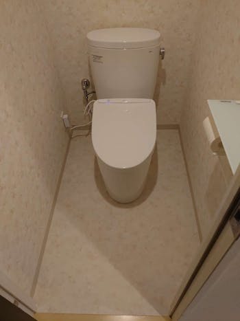 東京都のお客様のトイレ交換工事