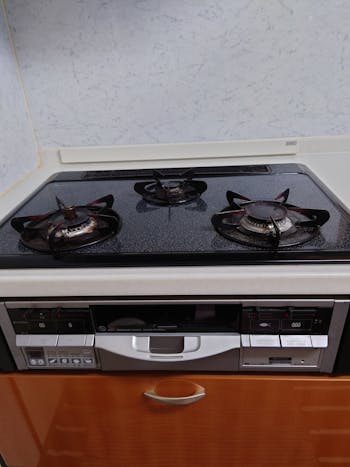 那珂郡東海村のお客様のビルトインコンロ・ガスコンロ工事　具体的な工事内容3