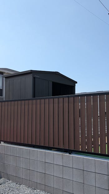 茨城県のお客様の物置設置工事　具体的な工事内容2