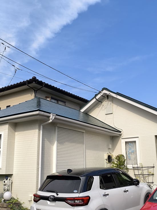 工事後　龍ケ崎市のお客様の外壁塗装工事