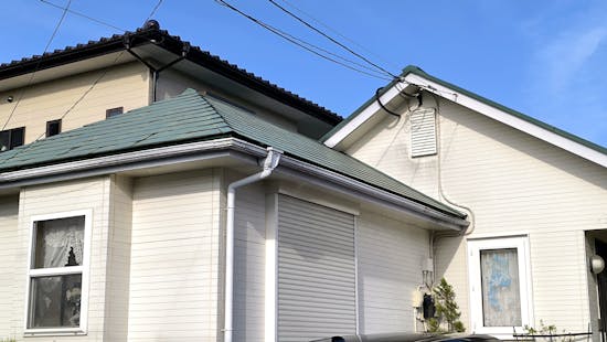工事前　龍ケ崎市のお客様の外壁塗装工事