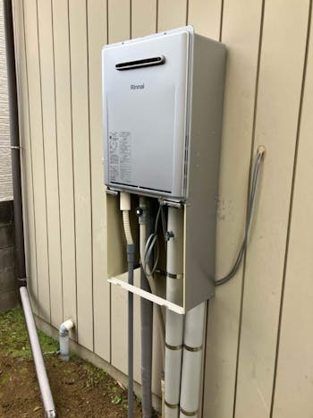 新潟県新潟市のお客様の給湯器交換工事