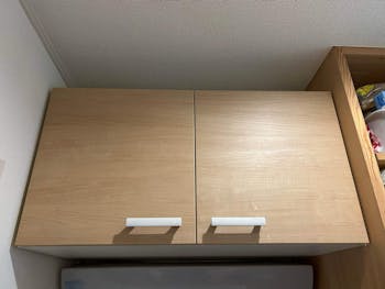 東京都多摩市のお客様の洗面所吊り戸設置工事