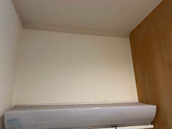 工事前　東京都多摩市のお客様の洗面所吊り戸設置工事