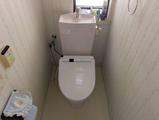 工事前　静岡県沼津市のお客様のトイレ交換工事 