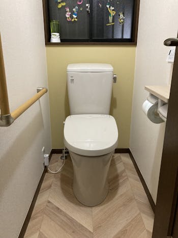 入間郡毛呂山町のお客様のトイレ工事