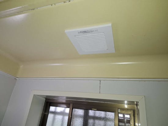 工事後　宮城県大崎市のお客様の浴室換気扇工事
