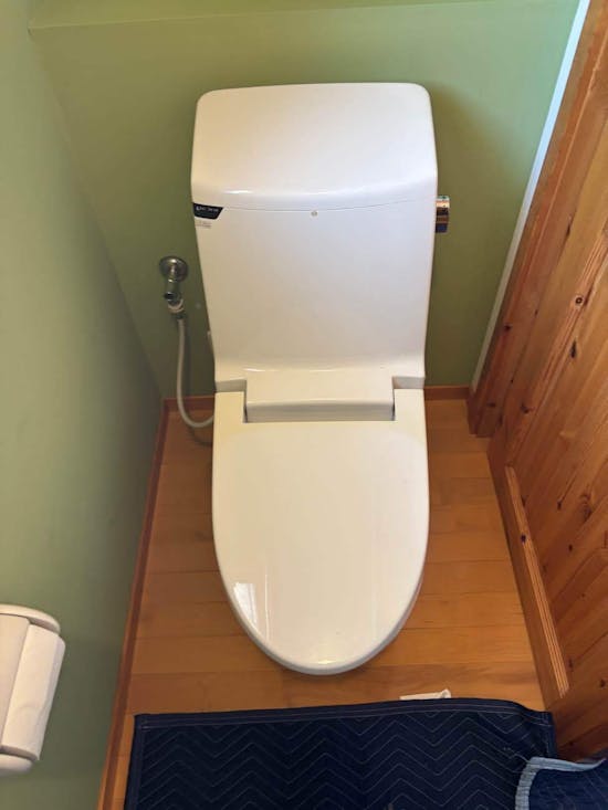 工事前　茨城県常総市のお客様のトイレ交換工事 