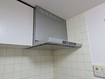 福島県白河市のお客様のレンジフード換気扇交換工事
