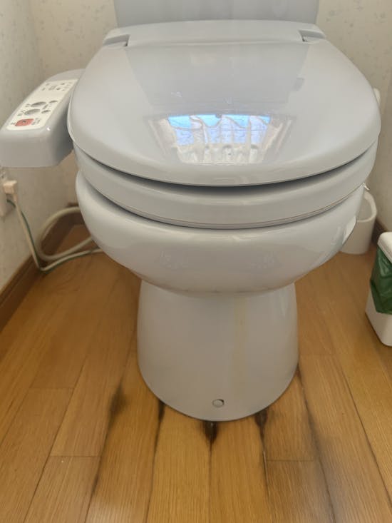 工事前　いわき市のお客様のトイレ工事