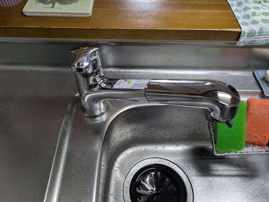 工事後　静岡県静岡市のお客様のキッチン水栓工事
