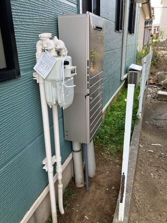 工事後　新潟県新潟市のお客様のガス給湯器交換工事