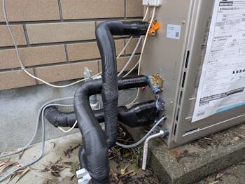 静岡県周智郡のお客様のガス給湯器交換工事　具体的な工事内容2