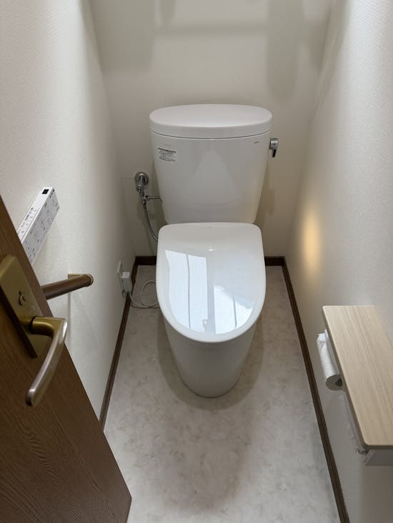 工事後　芳賀郡市貝町のお客様のトイレ工事