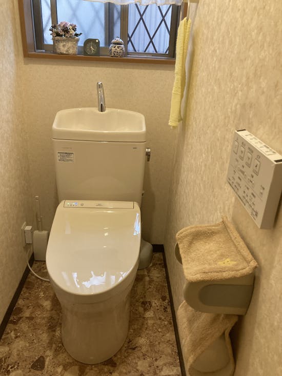 工事後　高槻市のお客様のトイレ工事