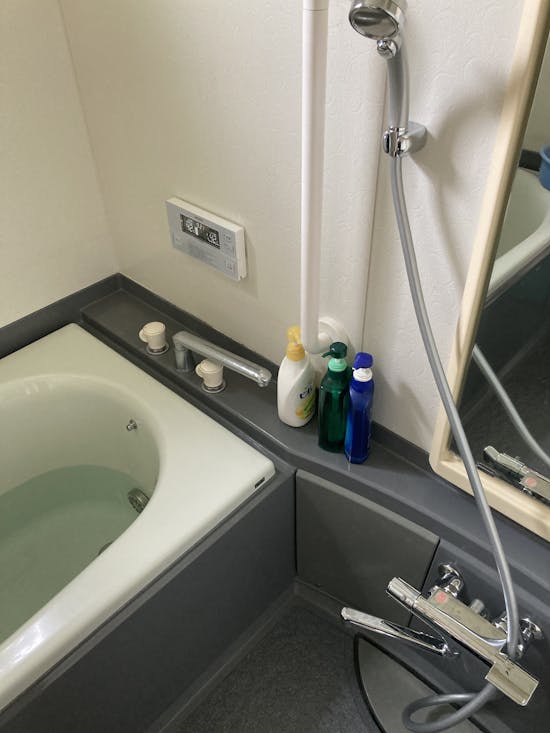 工事後　浜松市中央区のお客様の浴室混合栓交換工事