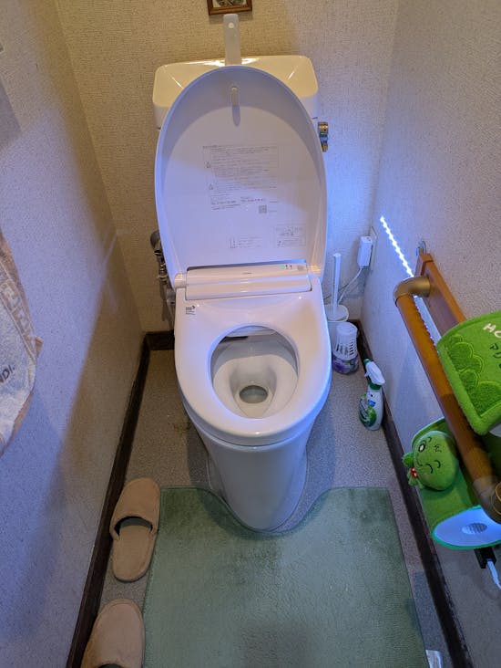 工事後 茨城県のお客様のトイレ交換工事