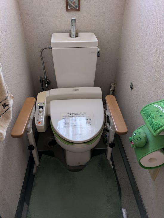 工事前 茨城県のお客様のトイレ交換工事