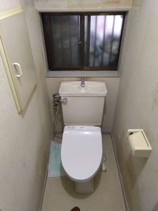 工事前　東京都立川市のお客様のトイレリフォーム工事