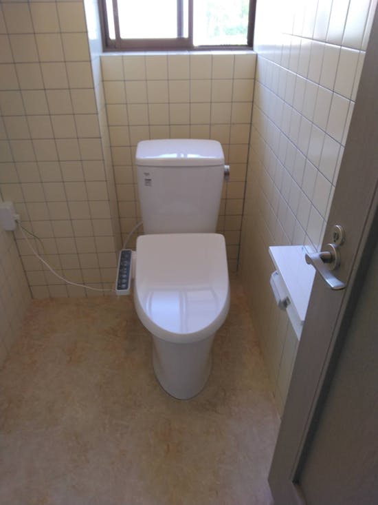 工事後 南アルプス市のお客様のトイレリフォーム工事