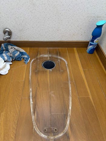 茨城県水戸市のお客様のトイレ交換工事　具体的な工事内容1