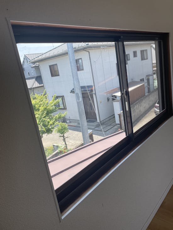 工事前　結城市のお客様内窓設置工事
