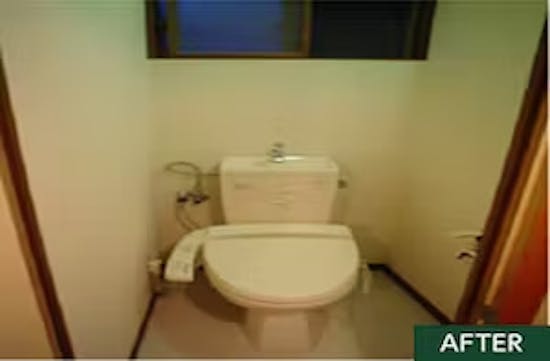 工事後 長野県のお客様のトイレ工事
