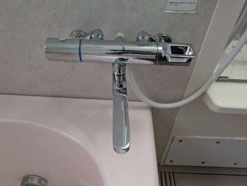 静岡県静岡市のお客様の浴室水栓工事