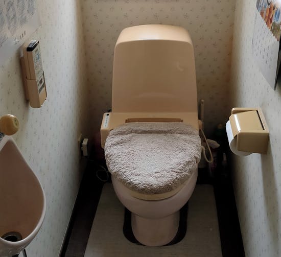 工事前　前橋市のお客様のトイレ工事