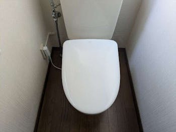 静岡県静岡市のお客様の温水洗浄便座工事