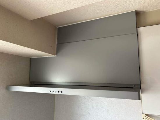 工事後 東京都八王子市のお客様のレンジ・フード交換工事