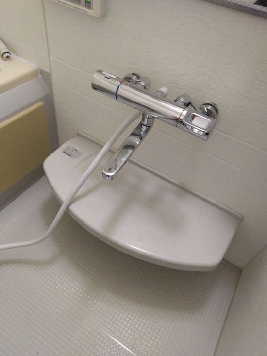 工事後 神奈川県足柄上郡のお客様のシャワー水栓工事