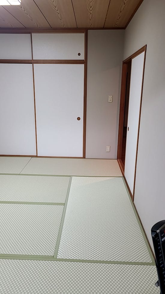 工事後　佐倉市のお客様の畳張替え・畳表替え工事