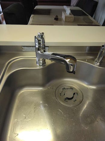 神奈川県三浦郡のお客様の水栓交換工事