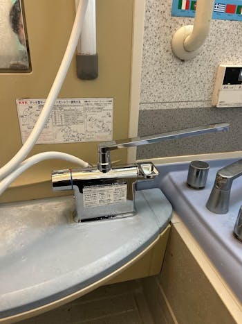 茨城県つくば市のお客様の混合水栓交換工事