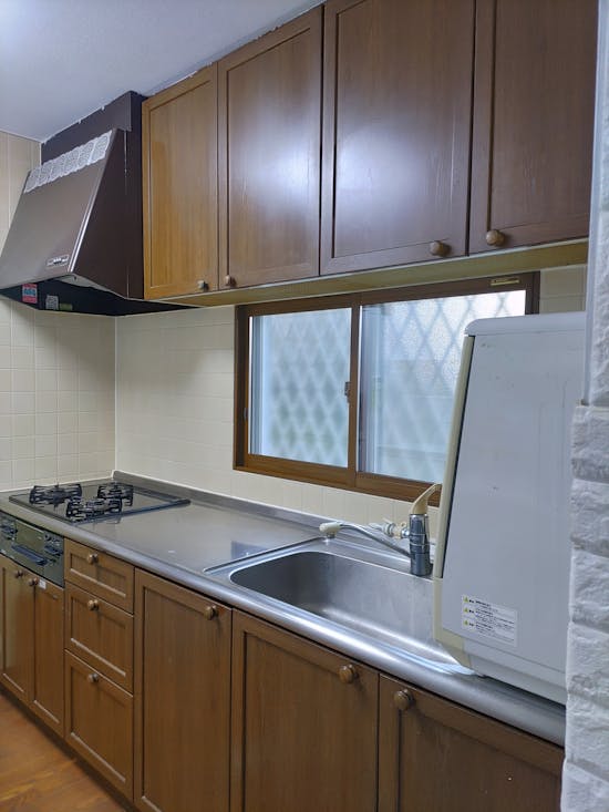 工事前　比企郡鳩山町のお客様のキッチンリフォーム工事