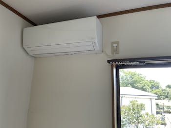 前橋市のお客様のエアコン取付2台工事　具体的な工事内容4