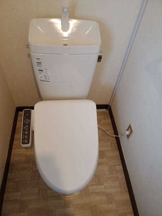 工事前　栃木県大田原市のお客様のトイレ交換工事