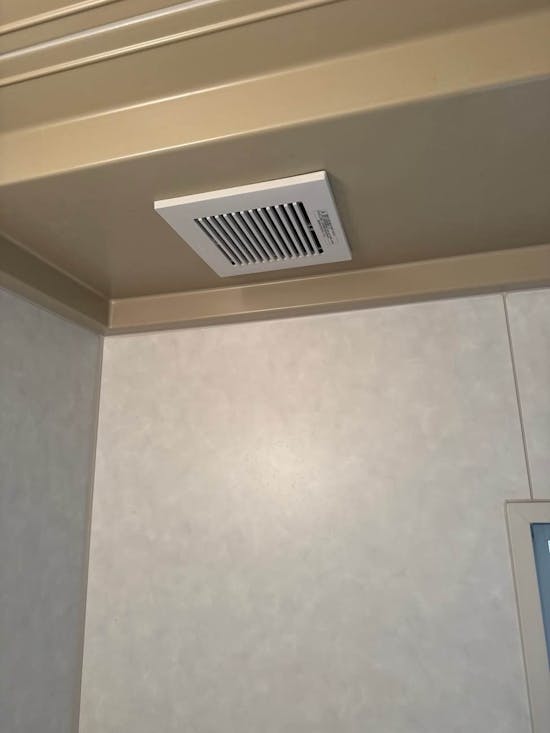 工事後　埼玉県上尾市のお客様の天井換気扇交換工事