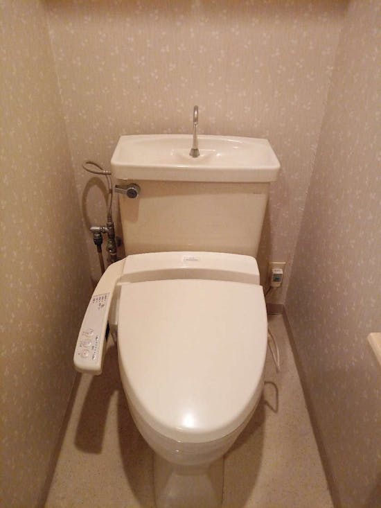 工事前　東京都青梅市のお客様のトイレ工事